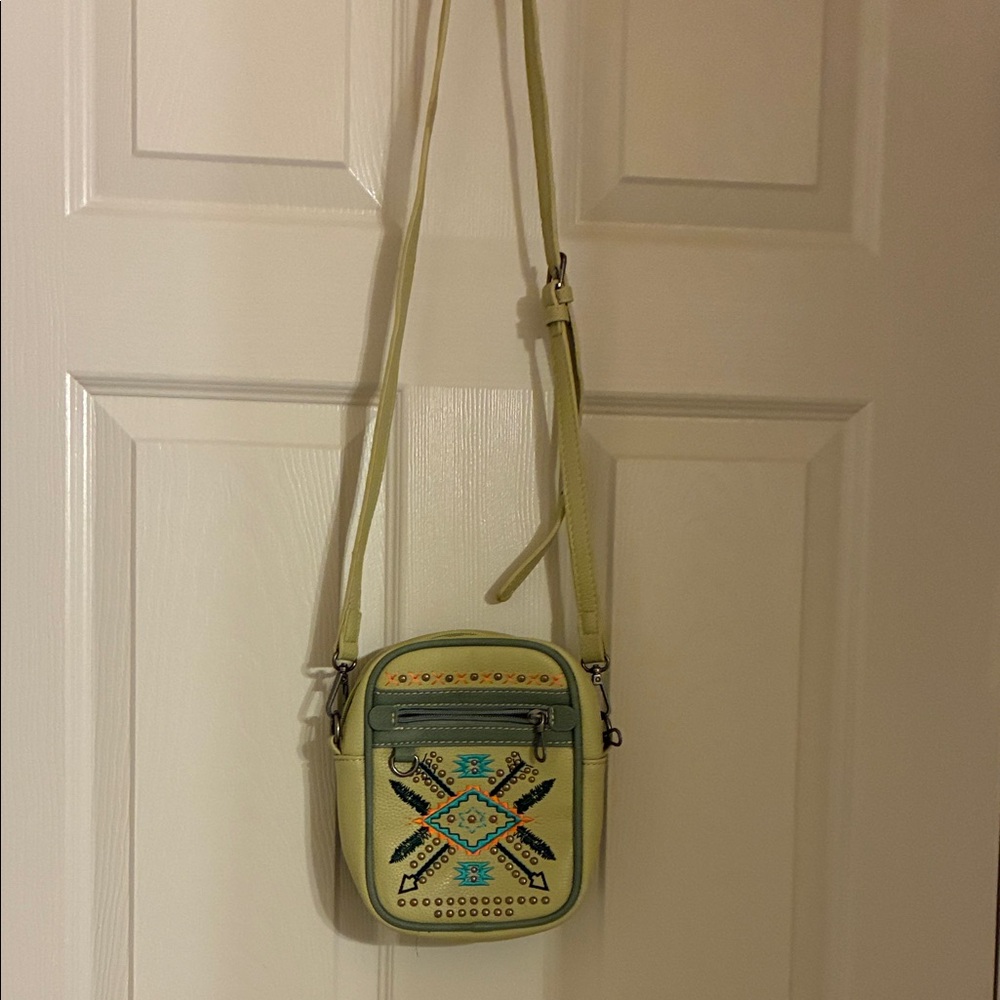 Stylish Yellow Crossbody Bag